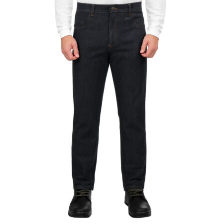 Calça Jeans Profissional Lavada | Preta