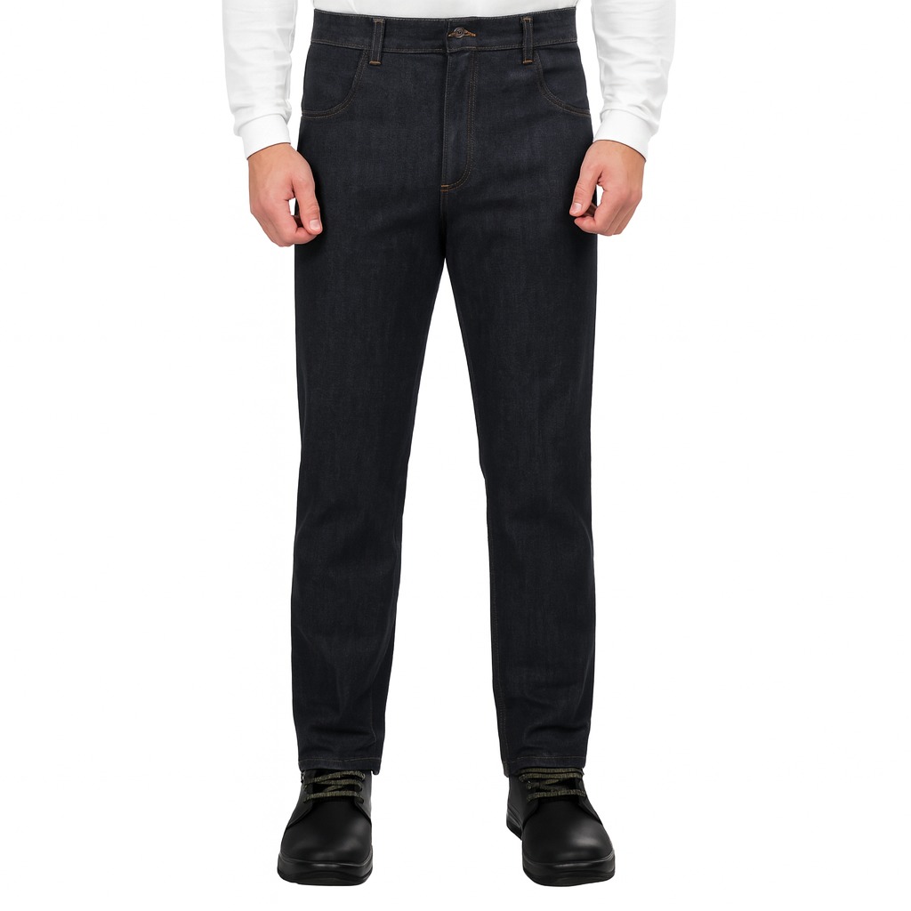 Calça Jeans Profissional Lavada | Preta