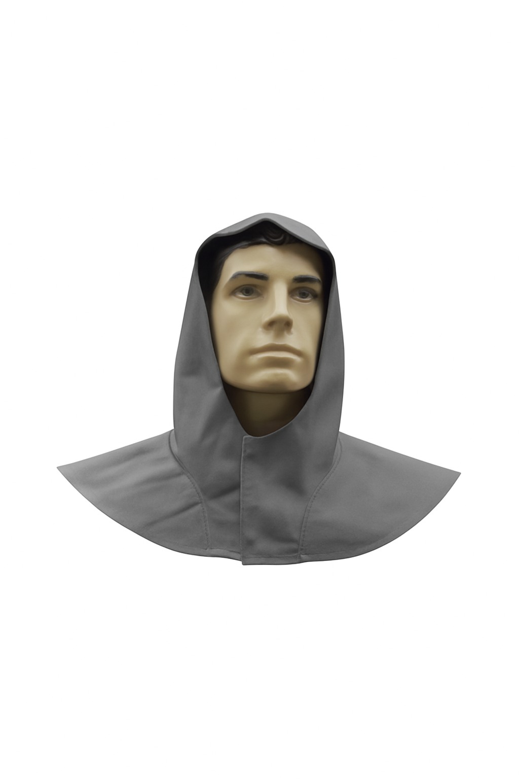 Capuz de Brim com Velcro I Cinza