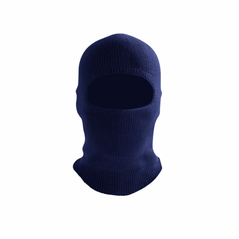 Capuz Térmico de Lã Azul