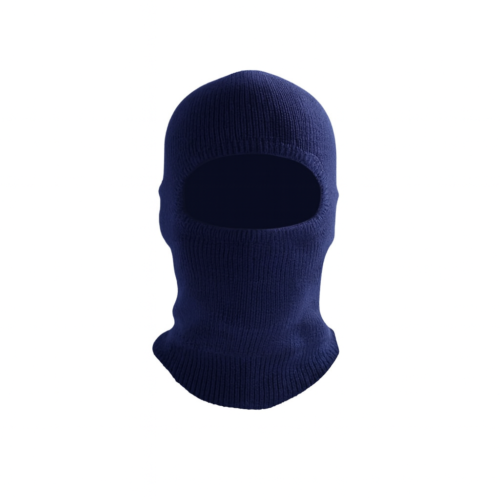 Capuz Térmico de Lã Azul