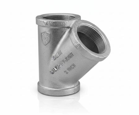 Tê Galvanizado 45º