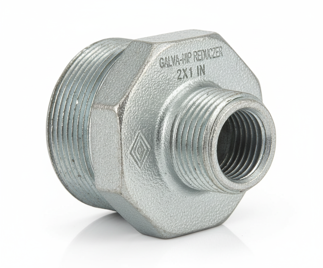 Niple de Redução Galvanizado