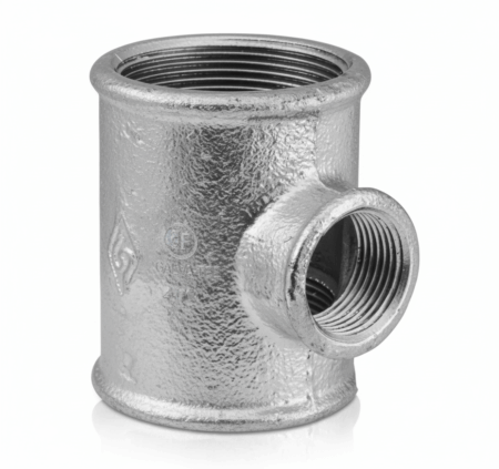Tê de Redução Galvanizado