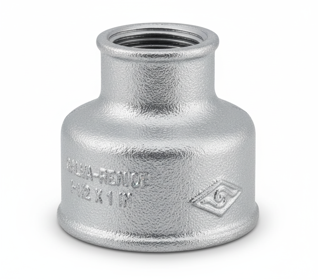 Luva de Redução Galvanizada
