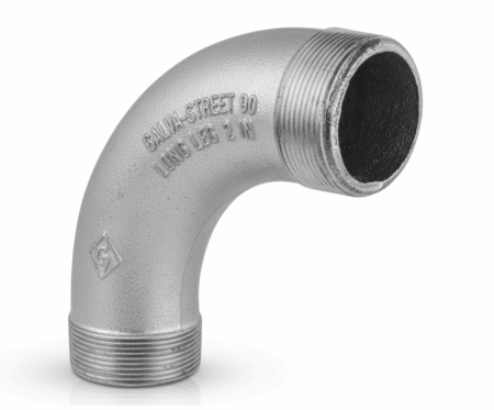 Curva Galvanizada Macho 90º