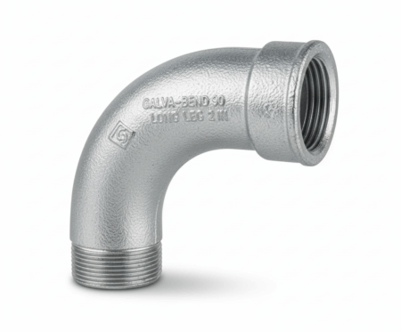 Curva Galvanizada Macho x Fêmea 90º