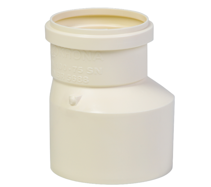 Redução Excêntrica Esgoto Série Normal