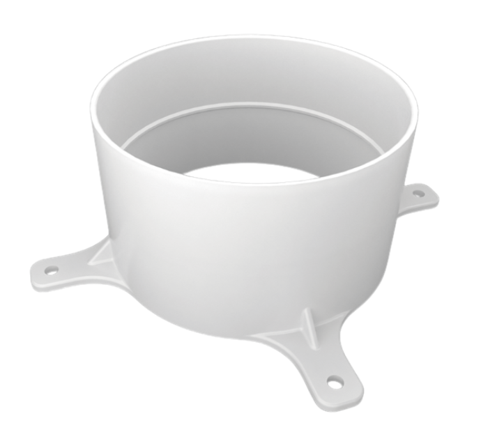 Luva de Esgoto com Fixadores