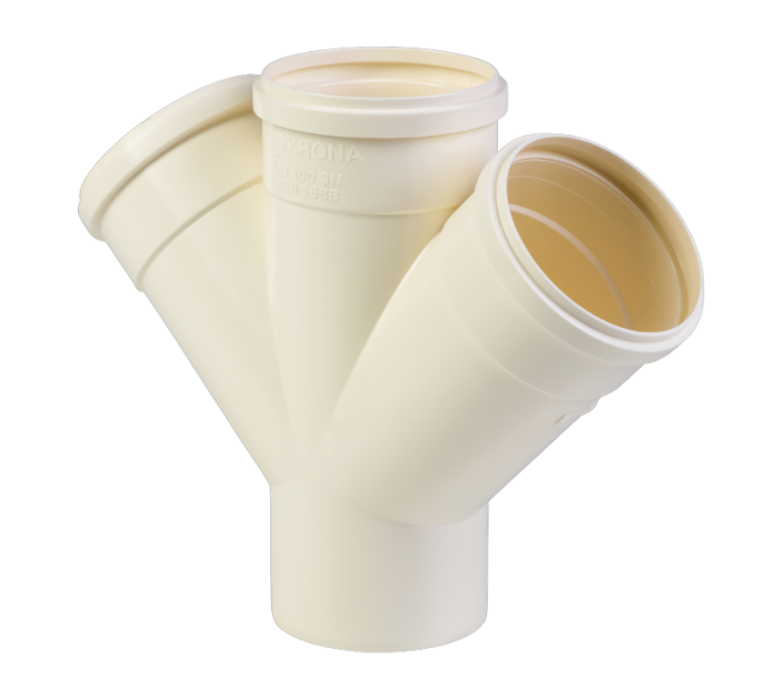 Junção Dupla Esgoto Série Normal