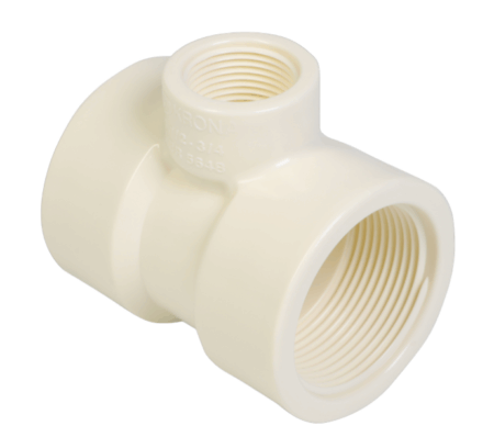 Tê de Redução Roscável