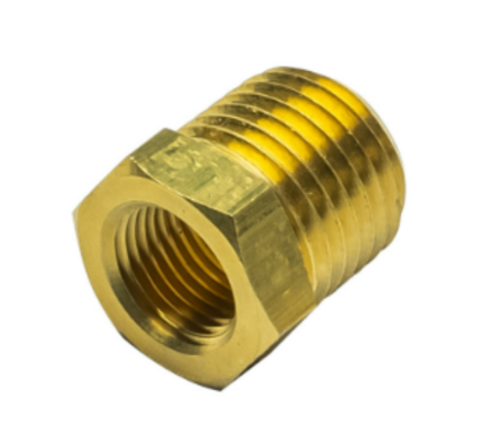 Bucha Redução Macho 1" NPT × Fêmea BSP – (Várias Medidas Disponíveis)