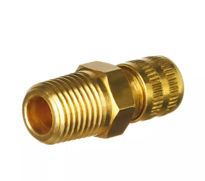 Niple de Redução Macho/Macho 1/8 NPT × 1/8 NPT (NPT/NPT)