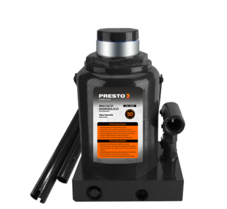 Macaco Hidráulico Tipo Garrafa 50 Toneladas