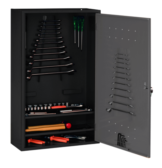 Armário de Parede para Ferramentas com Prateleira Dark