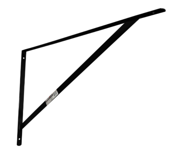 Suporte Mão Francesa Leve Preto - Diversas Medidas