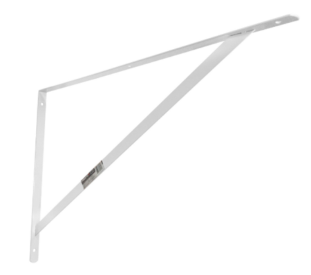 Suporte Mão Francesa Leve Branca - Diversas Medidas