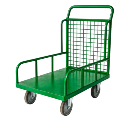 Carrinho Abastecedor com Aba do Lado Plástica