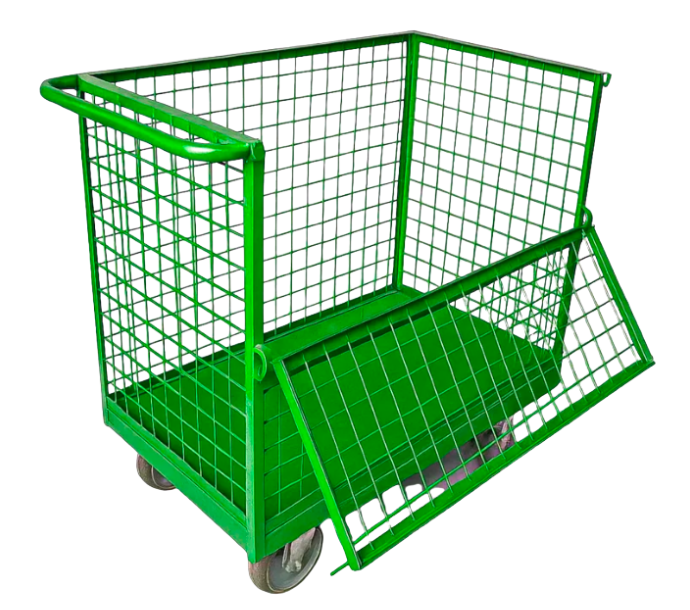 Carrinho com Tela ou Malha Rodízio – 500 kg