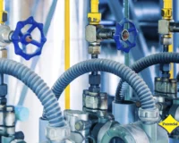 Falhas em mangueiras e tubos em sistema hidráulico industrial