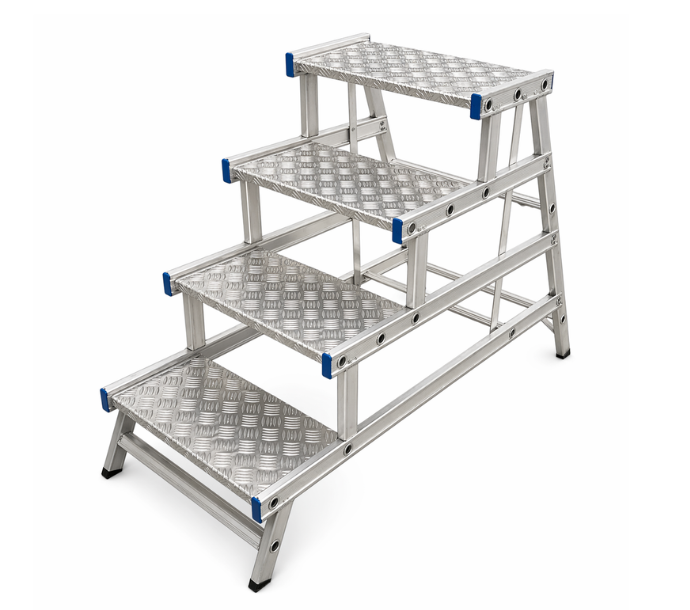 Banqueta Industrial em Alumínio